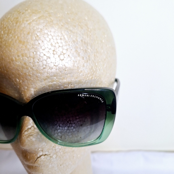 Armani Exchange brand " The Emerald Eye Beauty" Oversized sunglasses. - Picture 7 of 9